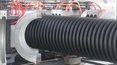 DWCP corrugated pipe production line