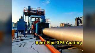 3PE Coating for Bent Steel Pipes
