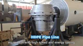 Automatic PU Foam Pre-Insulated Pipe Line with HDPE Jacket Extruder