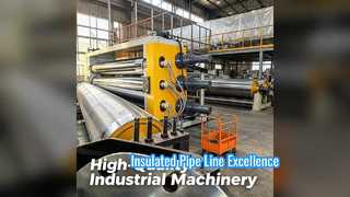 Insulated Pipe Production Line 508-1620mm