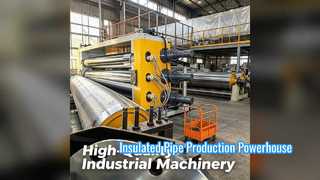 Insulated Pipe Production Line 508-1620mm