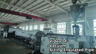 Vacuum Sizing Insulated Pipe Video