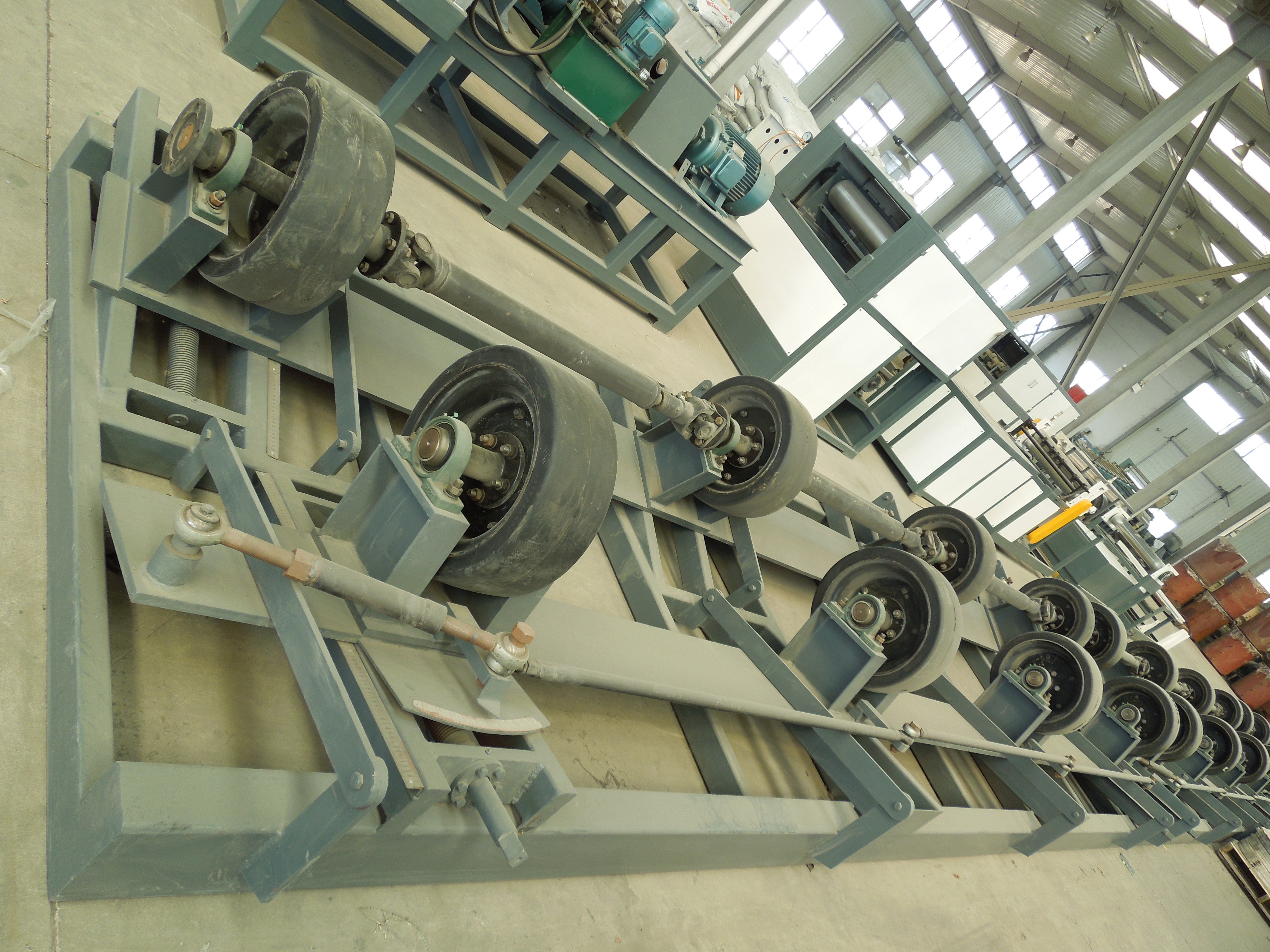 Large Diameter 3PE Anti Corrosion Pipe Machine，Steel Pipe Blasting ...