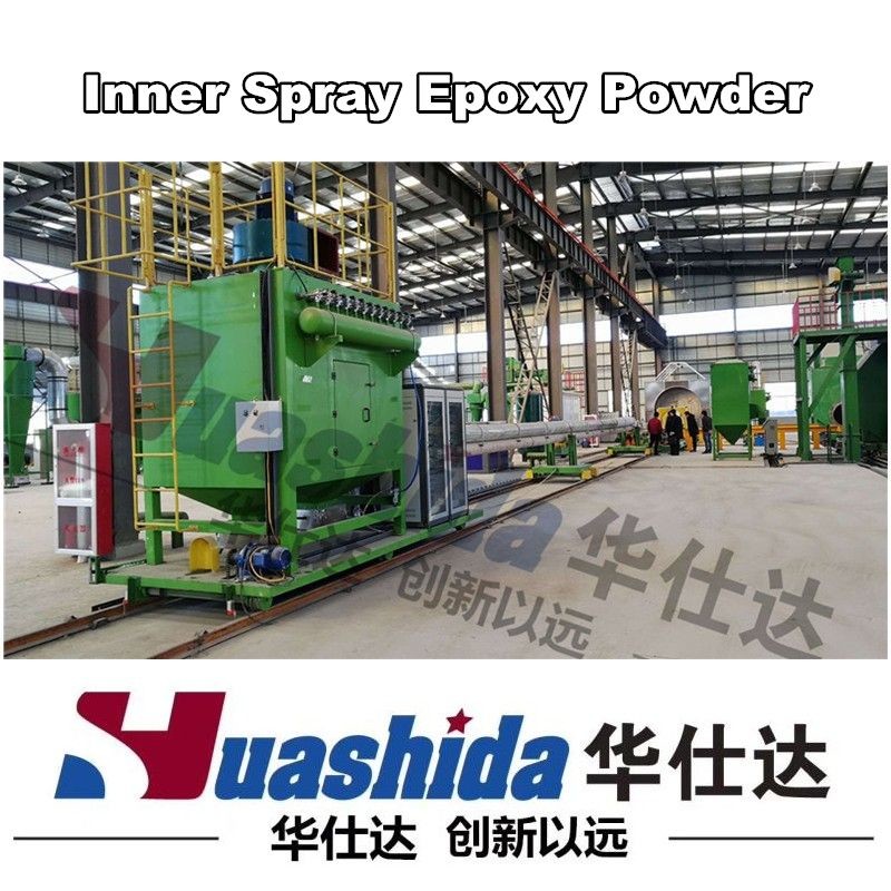 Anti Rust Process Steel Pipe Anti Corrosion Process Liquid Epoxy Spraying Coating And 3 ...
