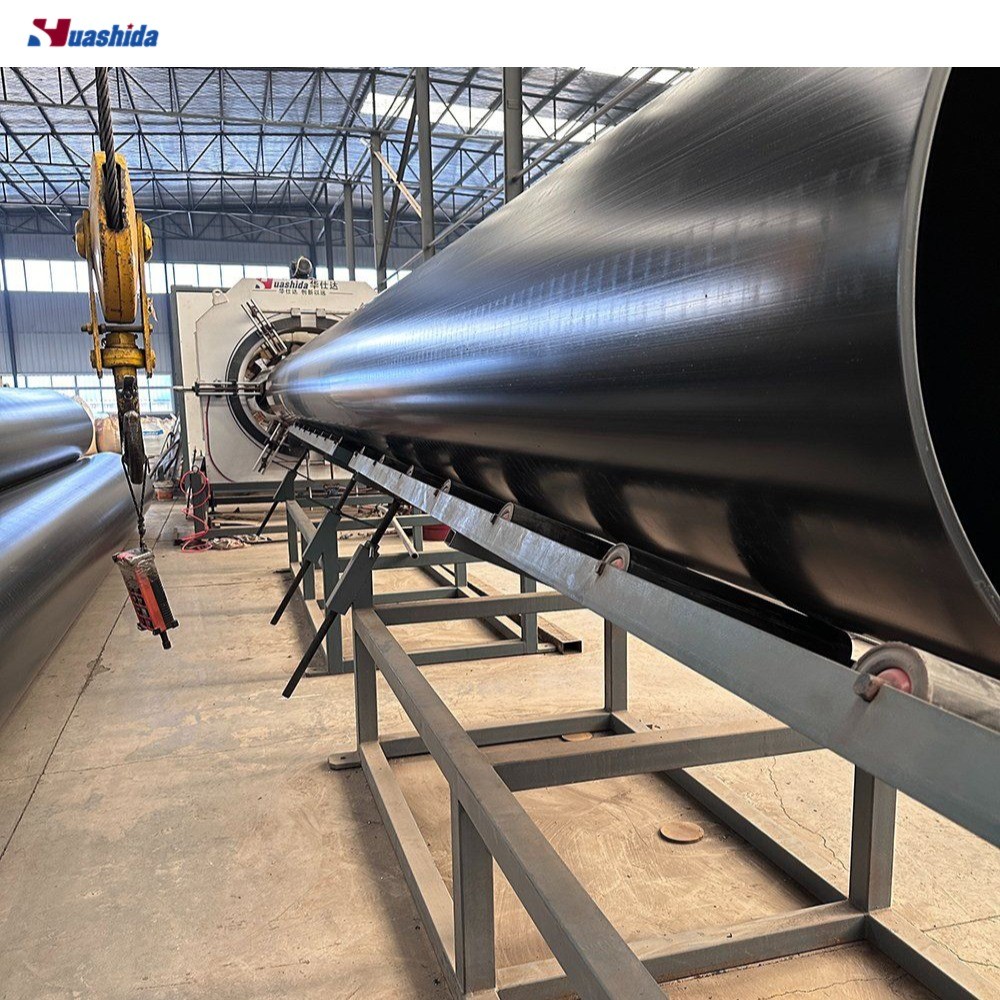HDPE PE Jacket Shell Pipe Extruder for Preinsulated Pipe Production ...