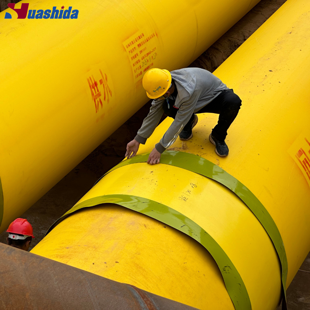 Automatic HDPE Jacket Pipe Extrusion Line with PLC Control and Dust ...