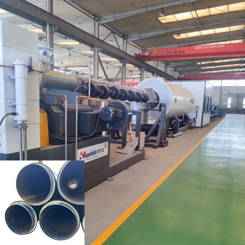 HDPE Jacket Pipe Extrusion Line with Control