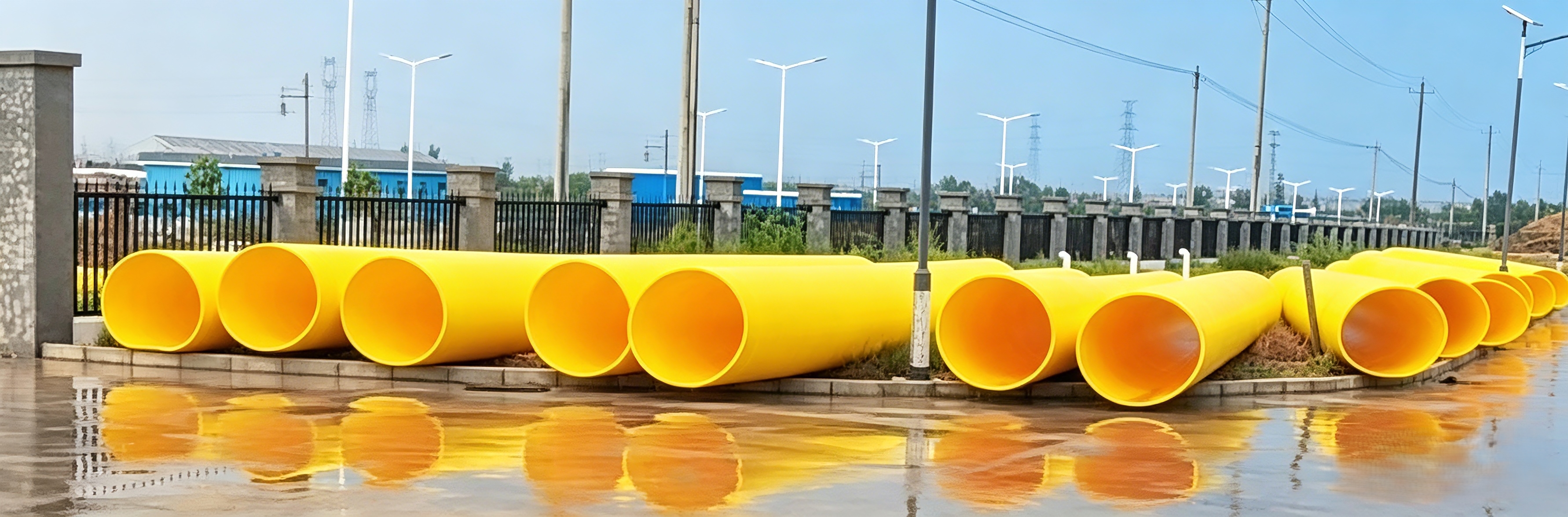 Automated HDPE Jacket Pipe Production Line for Steel Pipes