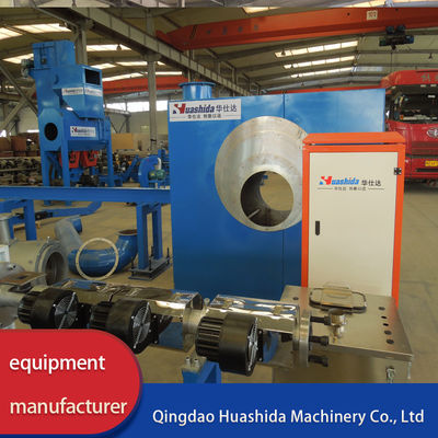 426-820mm 3LPE Internal &amp; External Blasting Coating Equipment