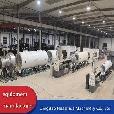 Polyurethane Foam Pre Insulated Pipe Production Line Diameter Of 420-960mm