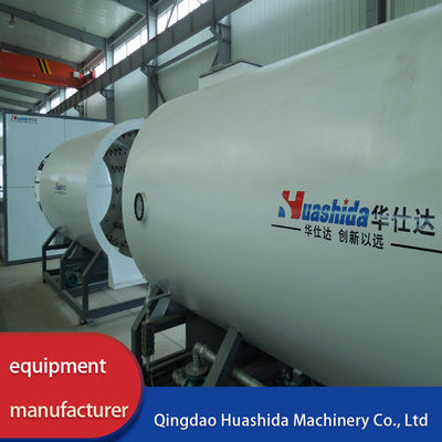 Gas / Oil / Water Pipeline Pre Insulated Pipe Production Line 35m