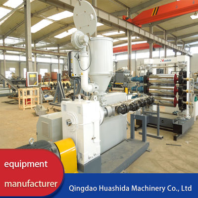 Polyethylene Plastic Sheet Production Line High Efficiency PE Sheet Extruder