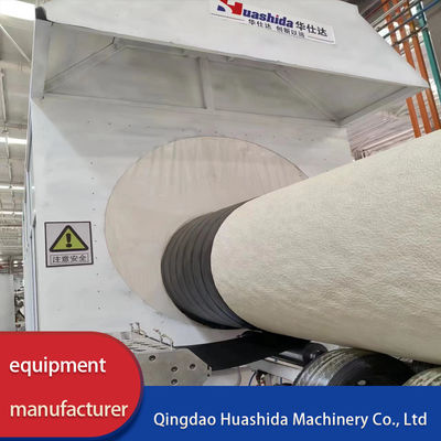 Maneuverable Polyurethane Spraying Prefabricated Insulated Steel Pipe Automatic Production Line