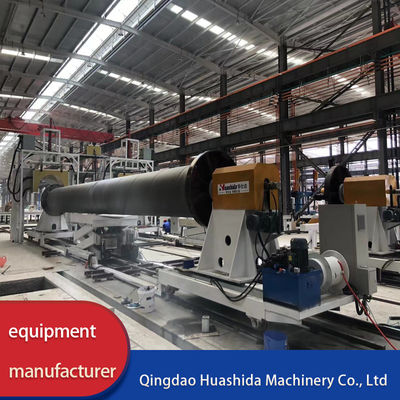 Polyurethane Spraying Foam HDPE Winding Protective Jacket Pre insulated Steel Pipe Equipment