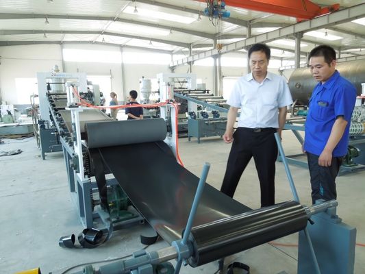 HDPE / Electro Fusion Plastic Sheet Extrusion Line 80-320kg/H