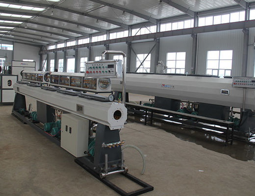 2 Caterpillar 20-63mm HDPE Pipe Extrusion Line Machine 45kw