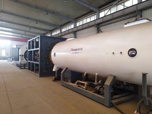 Vacuum Calibration Pipe Extrusion Machine PE Pipe Extrusion Line 1000-1500m/H