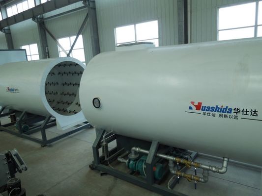 PLC control HDPE Insulated Jacket PE Pipe Extrusion Machine Outside Casing Extrusion Equipment