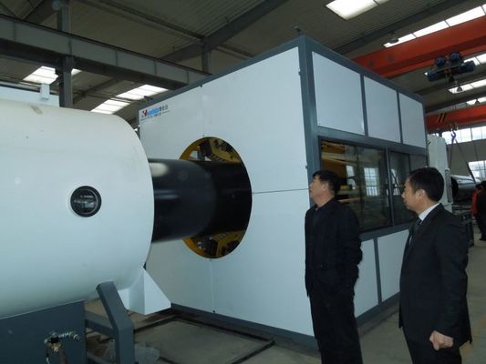 1160mm Automated Insulation Pipe Extrusion Machinery 600kg/H