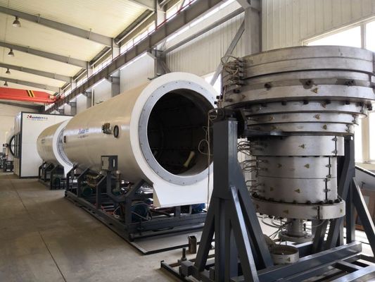 900mm Hot Water Pipe Insulated Foaming Polyethylene Pipe Production Line 720kg/H