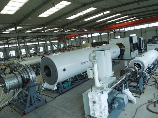 1000m/h HDPE Shell / HDPE Pipe Extrusion Line For Pre Insulated Pipe