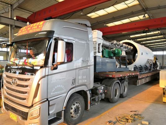 930mm PU Foaming Insulating Foam Pipe Cover Production Line 25-30 tons / day