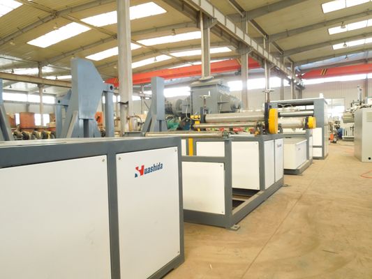PE Sheet Extrusion Machine with Single Screw Extrusion for 3-16mm Polyethylene Sheet Production Line and High-Efficiency Cooling System