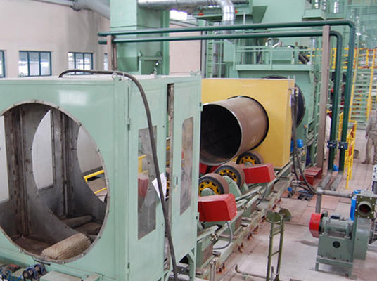 Submerged Arc Welding External Epoxy Powder Steel Pipe Anti Corrosion Coating Machine Line