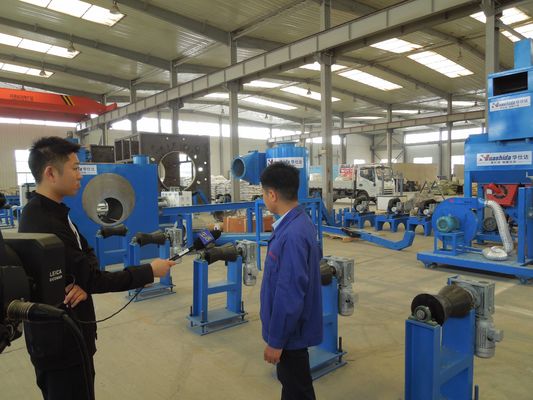Oil Supply Pipeline 3pe Coating Production Line 1.5mm-4.5mm Internal FBE Coating Equipment