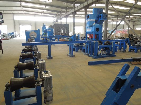 3 Layer PE PP FBE Coated Steel Pipe Anti Corrosion Machinery 380V/50Hz