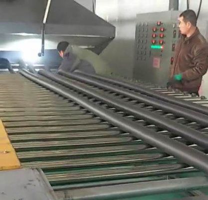 Flexible Rubber Insulation Tube Extruder Production Line 120mm Screw Diameter