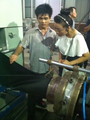 A Nitrile Rubber Insulation Tube Extruder Product Application Air Conditioner