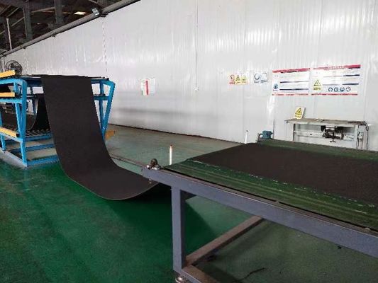 Nitrile Rubber Foam AC Insulation Pipe Production Line 500-1000kg/H