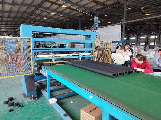 380V Automated Synthetic Rubber Foam Rubber Insulation Pipe / Tube / Sheet Production Line