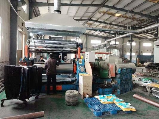 NBR PVC A/C Rubber Foam Pipe Sheet Production Line For Air Conditioner Insulation Pipe
