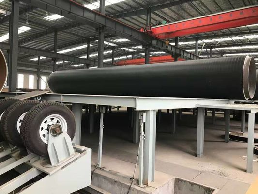 Automated Polyurethane Spraying Foam Pre Insulated Steel Pipe Solution Pipe Making Machine