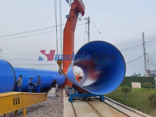 3LPE External Coating Plant Equipments，Pipe Blasting Traction Machine
