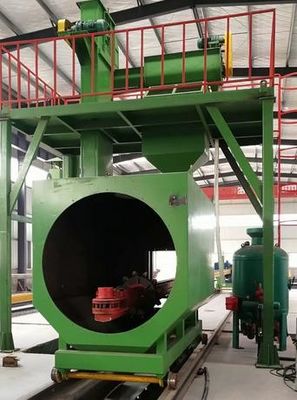 3lpe Coated Pipe Blasting And Coating Process Line，China Equipment Manufacture