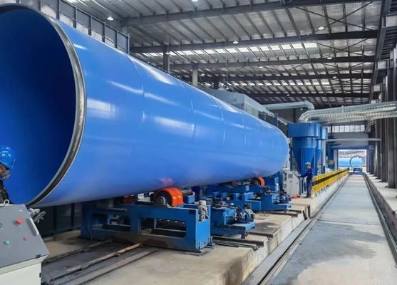 Internal Pipe Blasting Equipment Pipe Inner Robot For Coating，Shot Blasting Machine