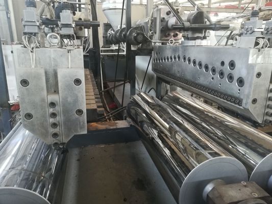 High-Output HDPE Heat Shrink Sleeve Extrusion Line with Three-Roll Calender for Pipeline Anti-Corrosion