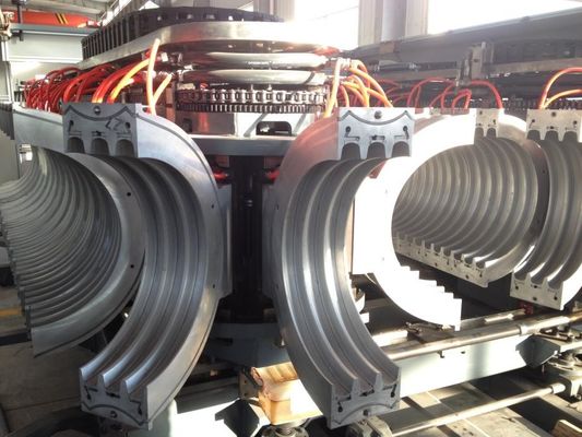 HDPE Hollow Structure Wall Spiral Pipe Plastic Extruder Extrusion Line
