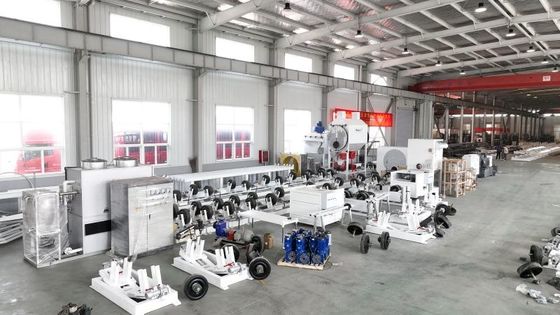 426-820mm 3PE Anticorrosive Insulation Equipment, Steel Elbow 3LPE Coating Machinery