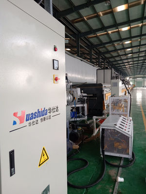 Rubber Foam Insulation Tube / Sheet Production Line Sythetic Insulation Pipe Easy Operator