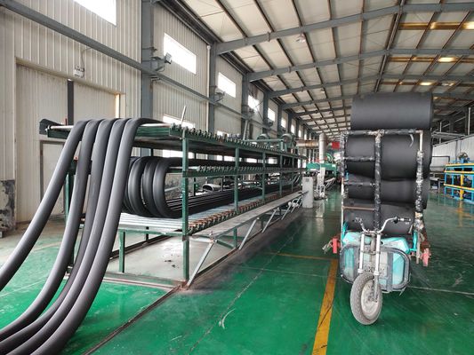Hsd-65 Rubber Foam Insulation Tube / Sheet Production Line Hollow Structure Wall