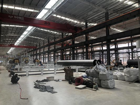 Continuous Line For Steel Pipe PU Spraying Foam Pre Insulated Pipe Making