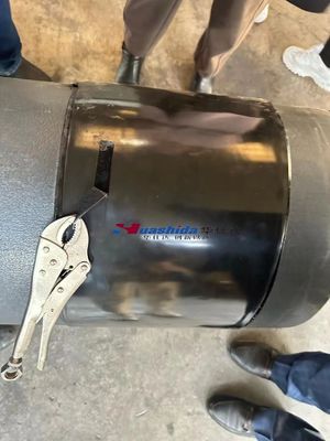 Radiation Cross-Linked PE Heat Shrink Sleeve for Corrugated Drainage Pipe Joint Sealing
