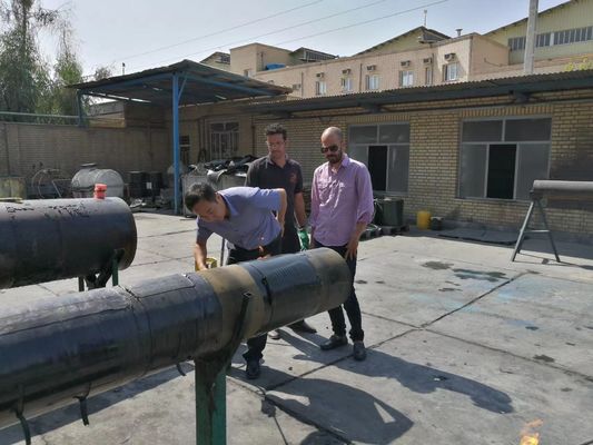 3lpe 3pe Coating Pipeline Field Joints 60/80c Cross-Linked Anticorrosion Heat Shrink Sleeve