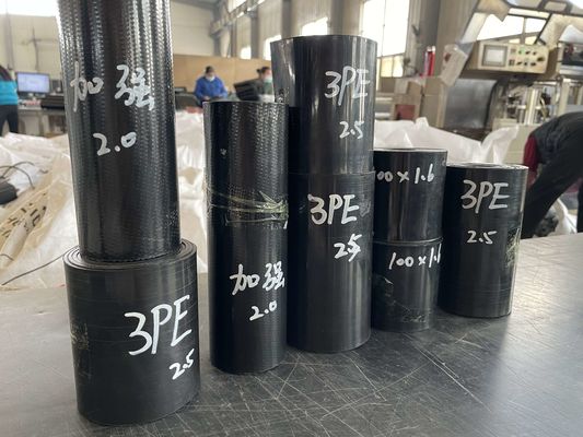 3lpe 3pe Coating Pipeline Field Joints 60/80c Cross-Linked Anticorrosion Heat Shrink Sleeve