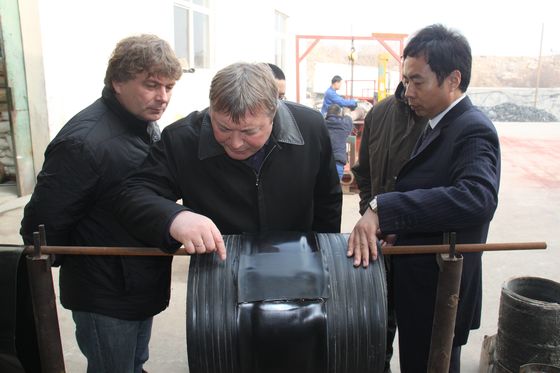HUASHIDA HDPE Corrugated Pipeline Joint Heat Shrink Sleeve Wrapping Sleeve