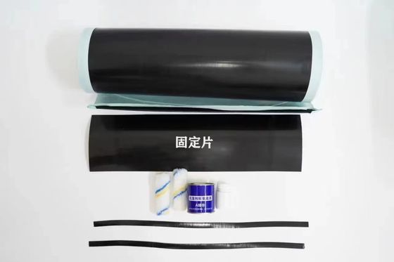 Pre Insulation Pipe Joints PE Heat Shrinkable Sleeve For HDPE Courraged Sewage Water Pipeline